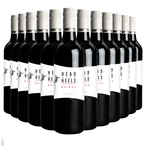 Case of 12 Head over Heels Shiraz 75cl Red Wine